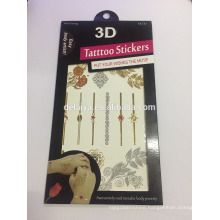 3D Design Temporary Tattoo Sticker Decals